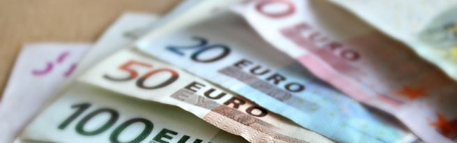 Geld euro bank biljet money