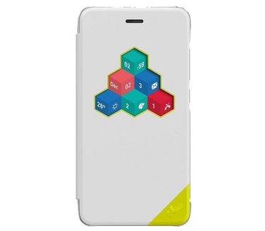 Wiko Lenny 3 WiCUBE Smart Folio Cover - White