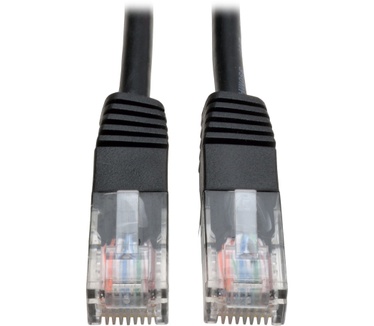 Tripp-Lite Cat5e 350MHz Molded Patch Cable (RJ45 M/M) - Black, 0.91 m