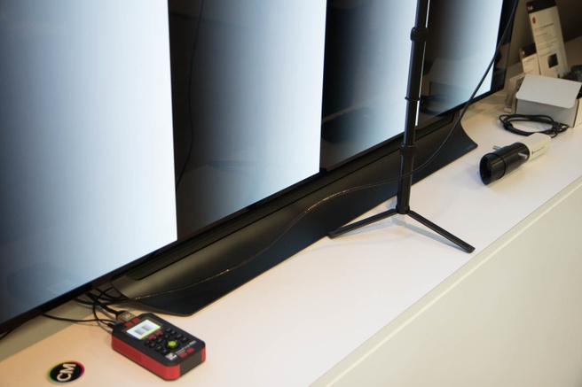 Kalibratie-opstelling met Klein K10-A spectrofotometer