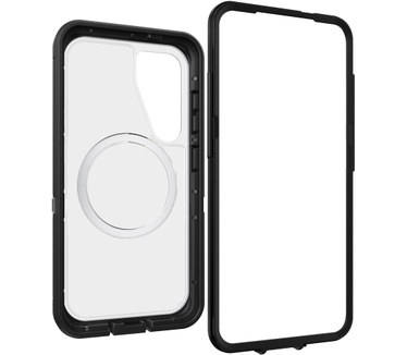 Otterbox Defender XT Series with Magnets voor Galaxy S25, Dark Side (Clear / Black)