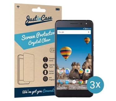 Just in Case General Mobile GM5 Plus Screenprotector - 3 stuks