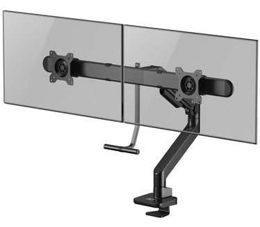 ACT Monitorarm office premium, gasveer, crossbar, 2 monitoren