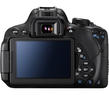 Canon EOS 700D + EF-S 18-55mm f/3.5-5.6 IS STM + EF-S 55-250mm IS Zwart