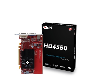 Club3D HD 4550 512MB GDDR3 PCI-E