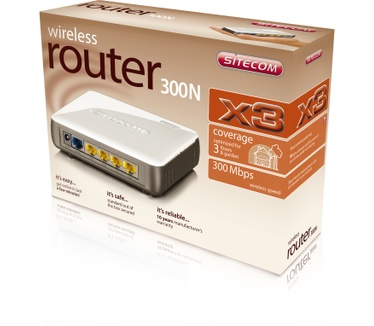 Sitecom Wireless Router 300N X3 WLR-3000