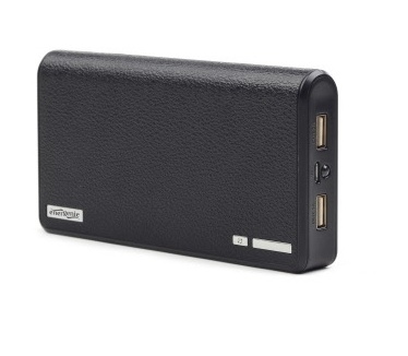 EnerGenie EG-PB12-01 12000 mAh power bank Zwart