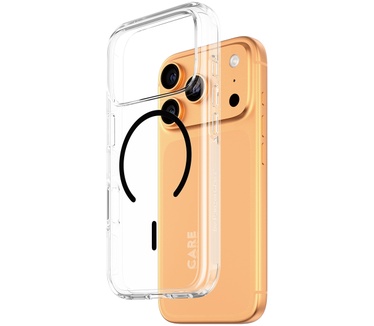 PanzerGlass CARE by PanzerGlass® Flagship Case Transparent Urban Explorer w. Black MagSafe iPhone 17 Pro