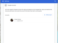 Chrome OS Account Manager - januari 2019