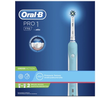 Oral-B Pro 770 CrossAction Elektrische Tandenborstel Powered By Braun