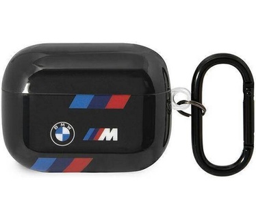 BMW M-Line Stripes Case - Apple Airpods Pro 2 (2e Gen) - Zwart