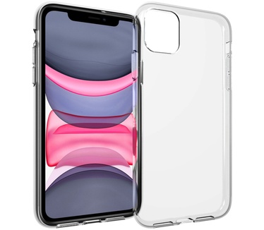 Accezz Clear Backcover iPhone 11 - Transparant (iPhone 11) Transparant