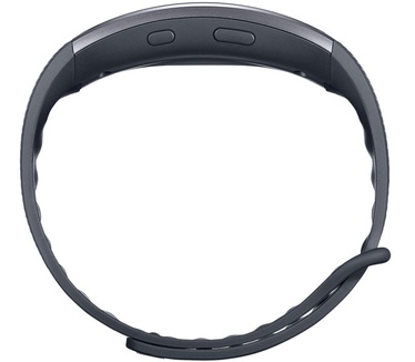 Samsung Galaxy Gear Fit 2 Large Zwart (Grijs, Zwart)