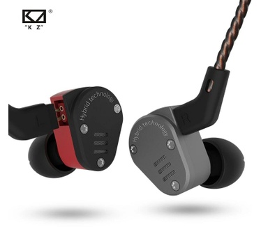 KZ Acoustics KZ ZSA, met mic (Grijs)