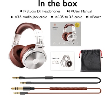 OneOdio Pro-30 (Bruin, Zilver)