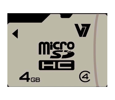 V7 microSDHC Class 4 4GB