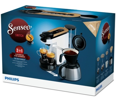 Philips Pad- en filterkoffiezetapparaat HD6596/00