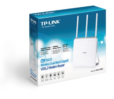 TP-Link Archer VR900 Wireless Dual Band Gigabit VDSL2 Modem Router