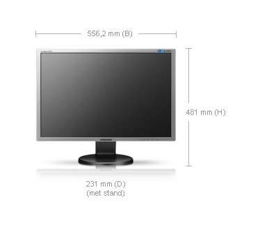 Samsung Syncmaster 2443FW  Zilver