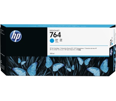 HP 764 cyaan DesignJet inktcartridge, 300 ml