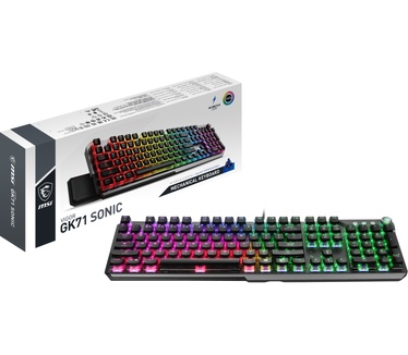 MSI Vigor GK71 Sonic (Blue switch, Qwerty)