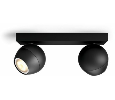 Philips Hue Buckram Spot Bluetooth (2-spot) Zwart