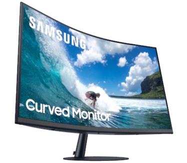 Samsung C24T550FDU Zwart