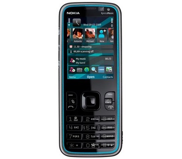 Nokia 5630 XpressMusic Rood, Zwart