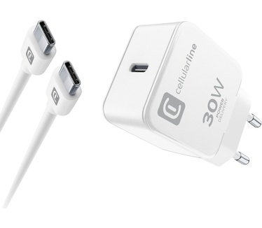 Cellular Line USB-C Charger Kit 30W