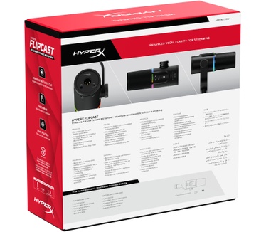 HyperX HyperX FlipCast - USB/XLR Dynamic Microphone (Black)