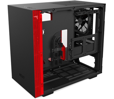 NZXT H200 Zwart/Rood
