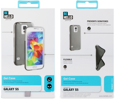 BeHello Samsung Galaxy S5 / S5 Neo Gel Case Black