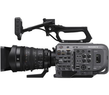Sony FX9 + FE PZ 28-135mm f/4 G OSS Zwart