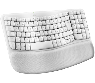 Logitech Wave Keys, Qwerty Nordic, Wit