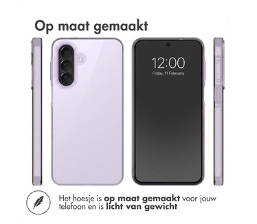 Accezz Clear Backcover Samsung Galaxy A27 (5G) - Transparant