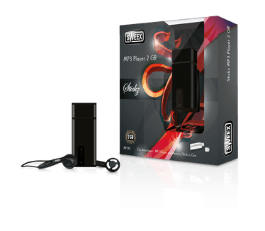 Sweex Stickz  2GB Zwart