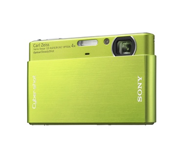 Sony Cybershot DSC-T77 Groen