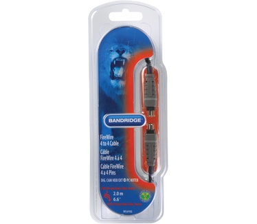 Bandridge 2m FireWire 400 Cable