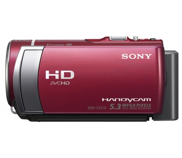 Sony HDR-CX210 Rood