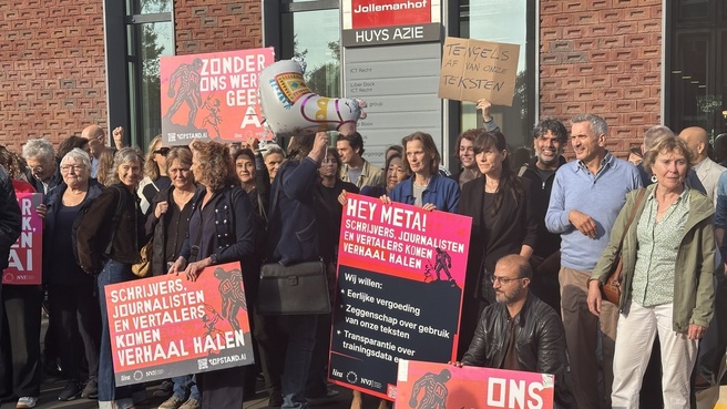 Protest organisaties Meta. Bron: Lumen Heijdendael