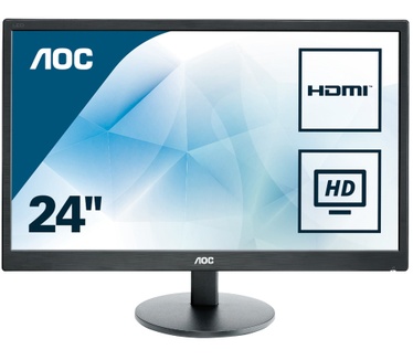 AOC e2470Swh Zwart