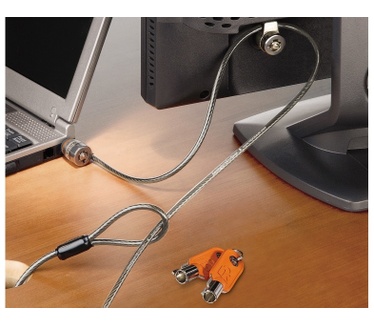 Kensington Kensington Twin MicroSaver® Master Keyed-laptopslot - beheerder heeft toegang met gebruikersleutels
