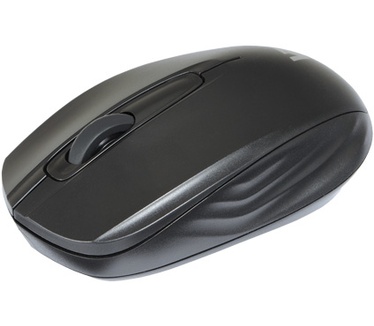 V7 Wireless Mobile Optical Mouse Zwart