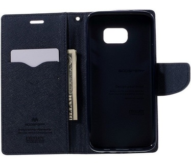 Mercury Fancy Diary WalletCase - Samsung Galaxy S7 Edge - Paars Paars