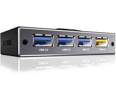 Raidsonic Icy Box 4 Port USB 3.0 hub with USB charge port