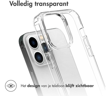 Accezz Xtreme Impact Backcover iPhone 14 Pro - Transparant