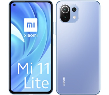 Xiaomi Mi 11 Lite, 128GB opslag Blauw