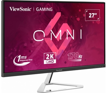 ViewSonic VX2780-2K, vaste monitorvoet Zwart