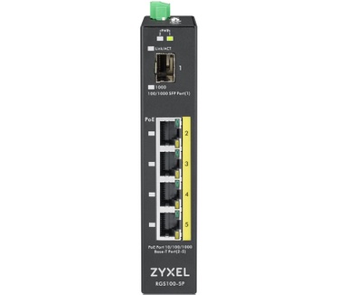 ZyXEL RGS100-5P Unmanaged Rugged Switch