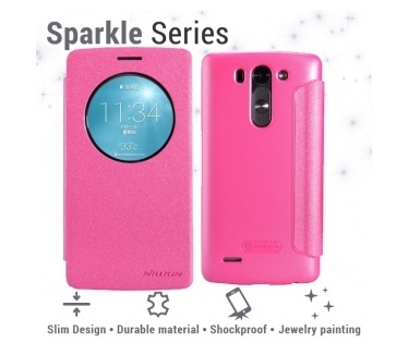 Nillkin Nillkin Quick Case LG G3 S (Sparkle Series Pink)